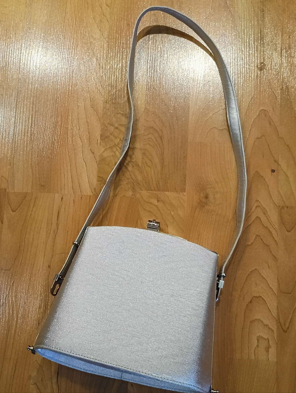 Silver Shoulder Bag